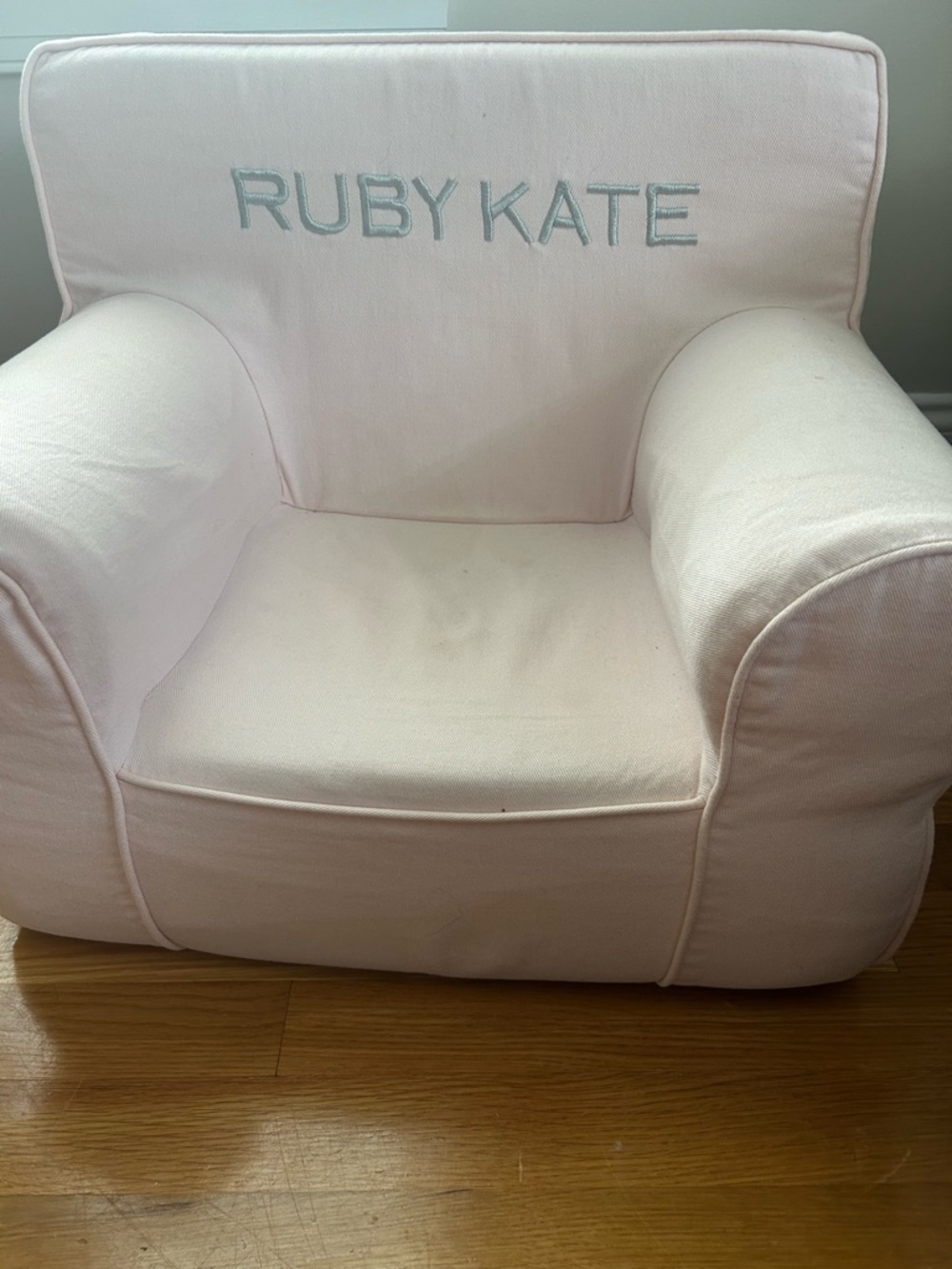 Pottery Barn My First Anywhere Chair COVER ONLY 'RUBY KATE'